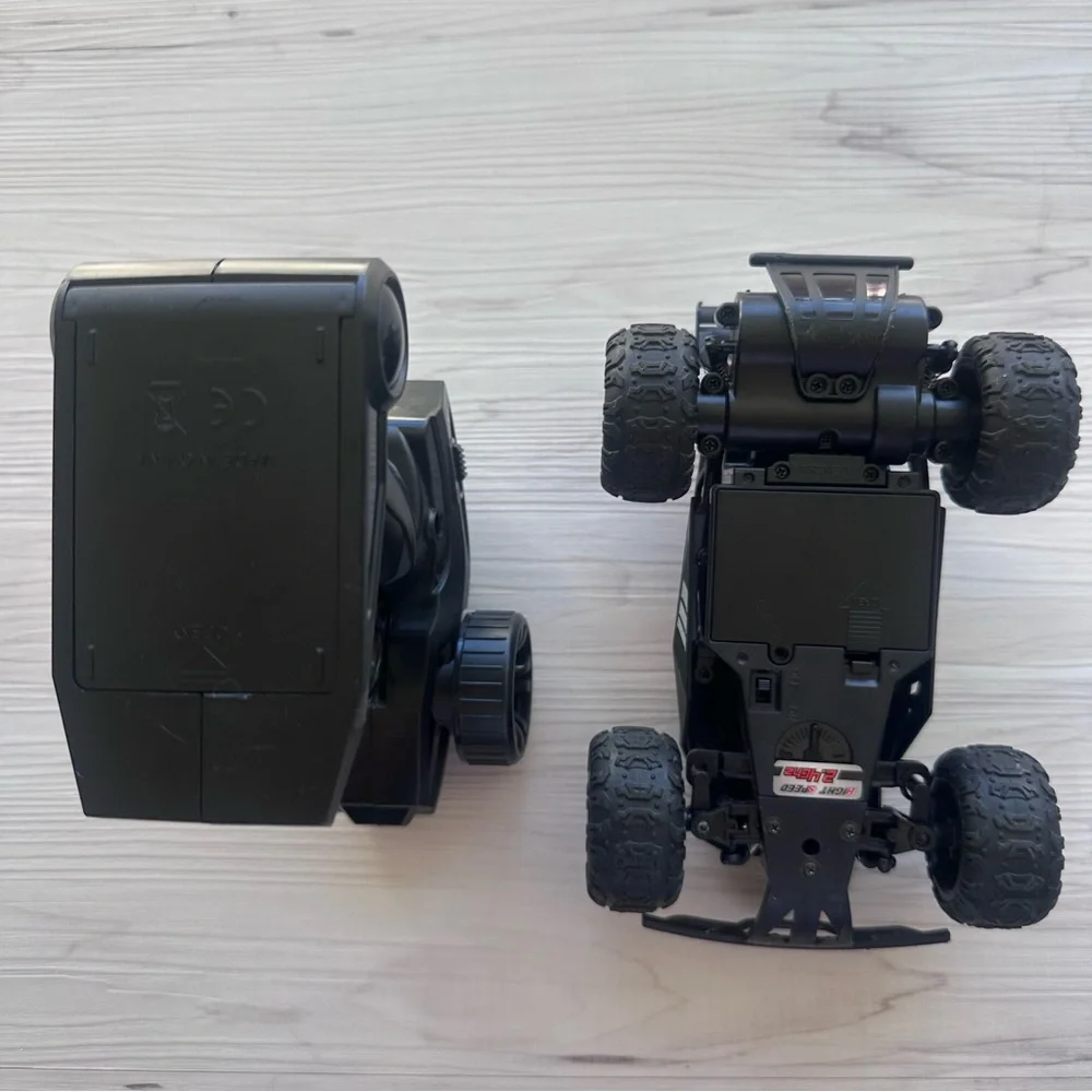 Kids Black and Green Remote Control Mini Buggy Car